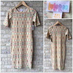 NWT Lularoe Julia Dress Womens Size XXS